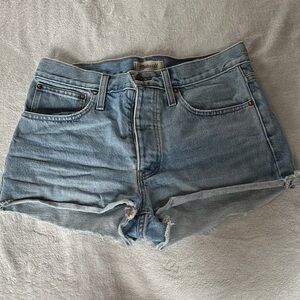Madewell Light Blue Jean Shorts size 27